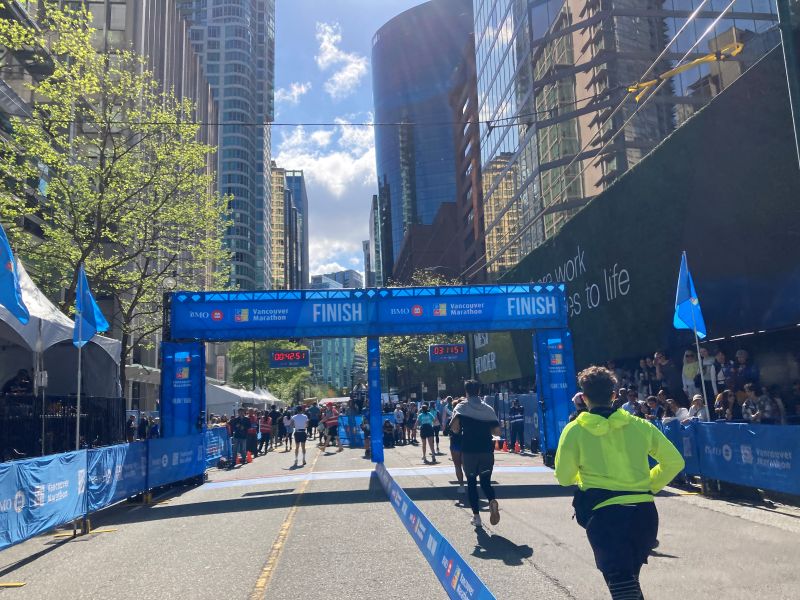 BMO 8km ゴール地点