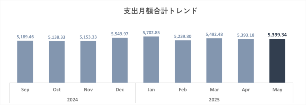 202505支出トレンドグラフ