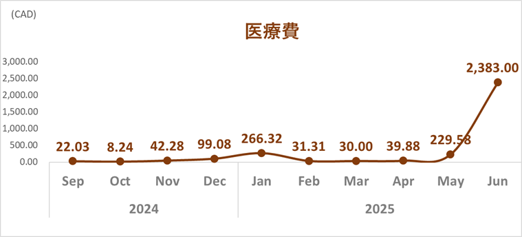 2025年6月医療費トレンド