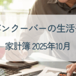 家計簿2025年10月アイキャッチ